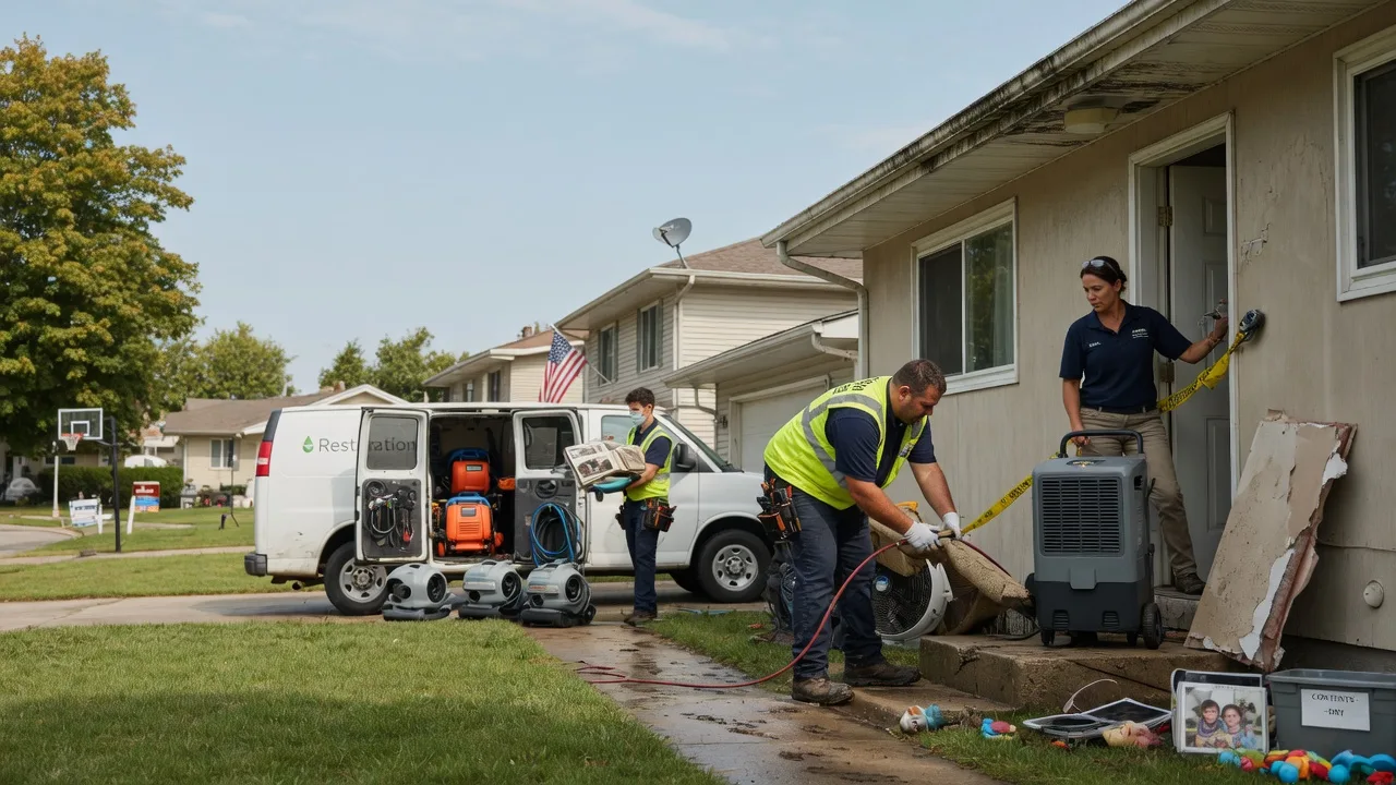 Water Damage Restoration in Ringle, WI near me